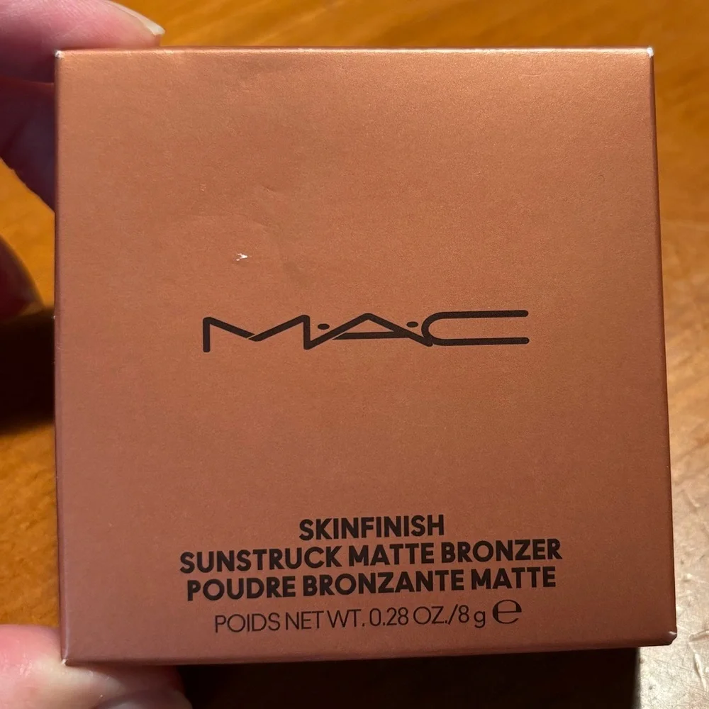 Mac Skinfinish Sunstruck Matte Bronzer Light Golden